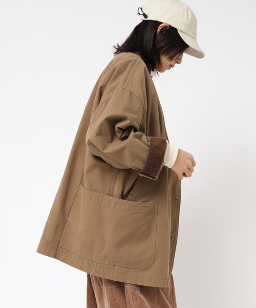 URCH RNA コート MEDIUM カーキブラウン レディース : ZOZOTOWN Yahoo