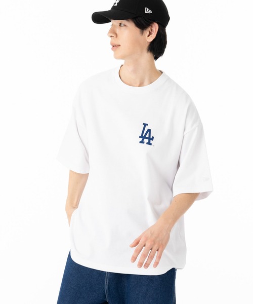 半袖Tシャツ★ニューエラ★夏流行 プライマリーロゴ WHITE NEW ERA tシャツ ニューエラ 半袖Tシャツオーバーサイズ MLB
