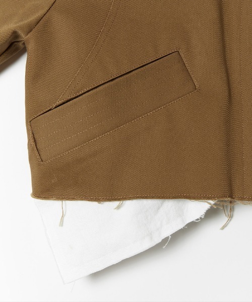 コート アウター 「leinwande」Cropped Trench Jacket レディースの画像