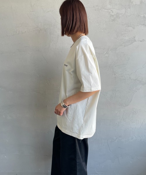 tシャツ 「Marmot/マーモット」 別注 ドローコード付き ワンポイントロゴポケットTシャツ レディース メンズ Marmot/マーモット] 別注 ドローコード付き ワンポイントロゴ