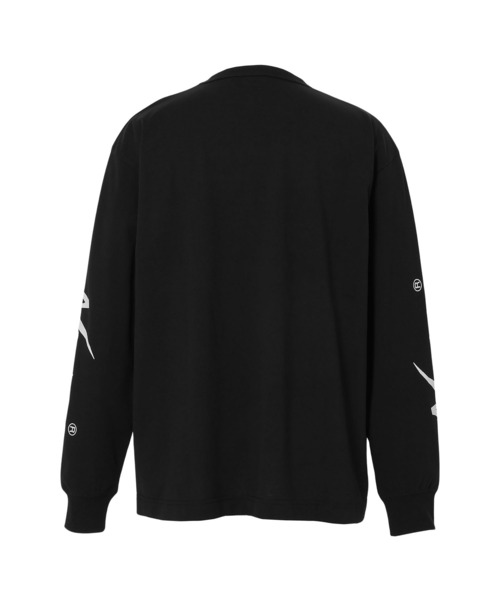 新品未使用　NANGA ECO HYBRID SLV LOGO L/S TEE エコハイブリッド ルミナス プリント ロングスリーブTシャツ