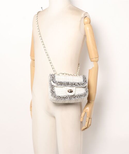 「EDIT COLOGNE」 ショルダーバッグ フリ- ブラック レディース_画像5