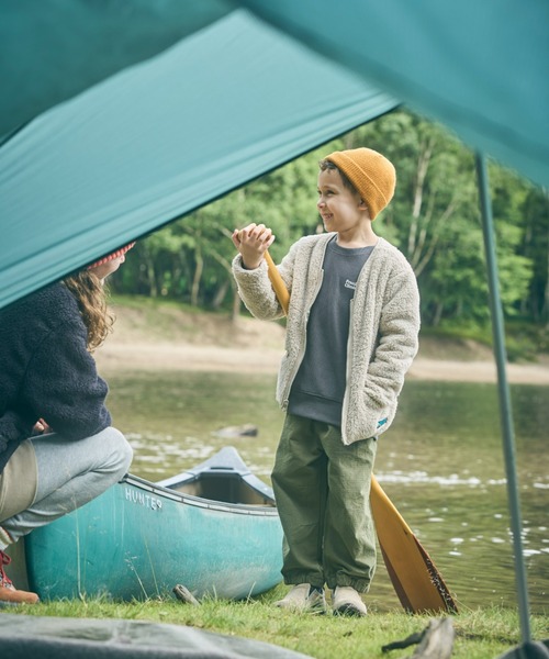 「Franklin Climbing」 「KIDS」ジップアップブルゾン XX-LARGE チャコールグレー キッズ_画像7