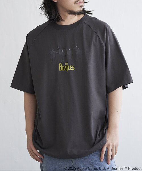 The Beatles tシャツ 「別注」THE BEATLES ザ ビートルズ HELPラグラン
