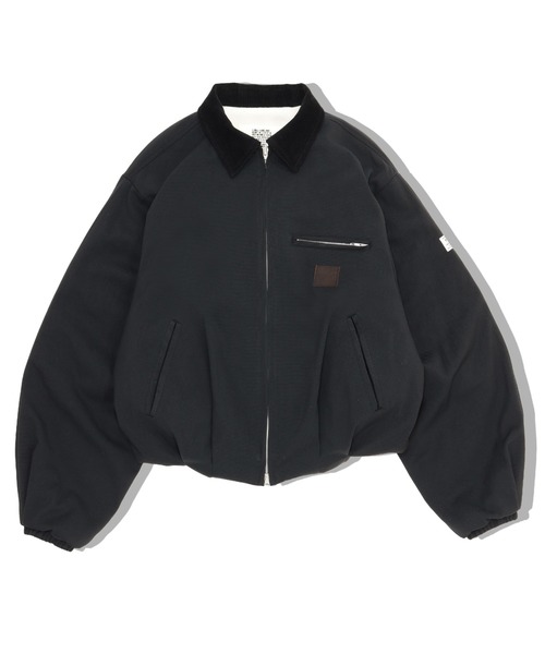 elephant TRIBAL fabrics ブルゾン アウター Puffer Tuck Work
