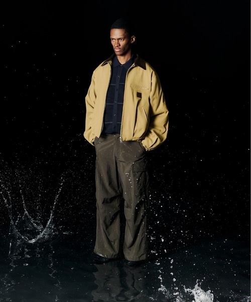【新品・若林さん着用モデル】elephant TRIBAL fabrics elephant TRIBAL fabrics ブルゾン アウター Puffer Tuck Work
