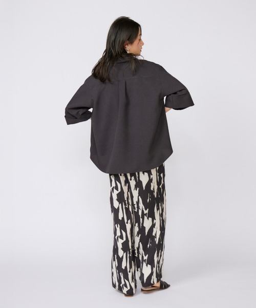 INED（イネド） ブラウス シャツ 「三尋木奈保コラボ」辛口モードな