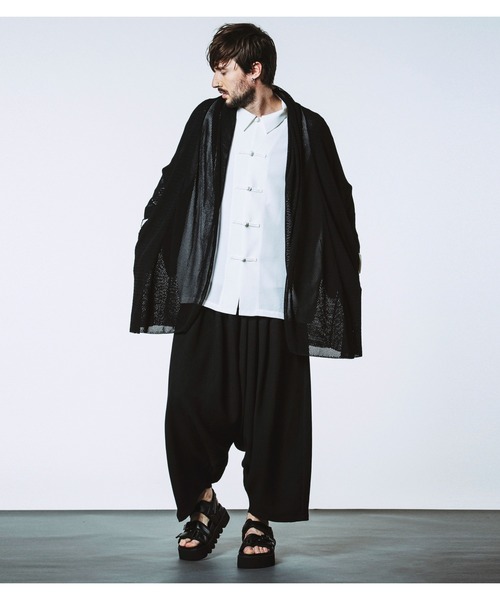 NO ID. コート ジャケット チャイナBIGシャツJKT(ジャケット