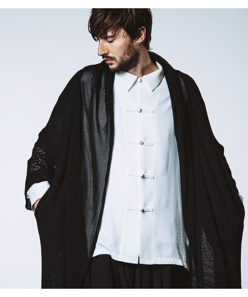 discoverd チャイナジャケット DISCOVERED - DISCOVERED / 牛革 レザーチャイナジャケットの