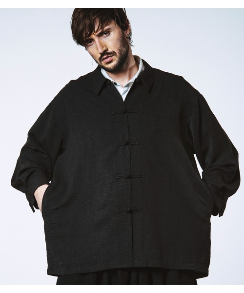 NO ID. コート ジャケット チャイナBIGシャツJKT(ジャケット