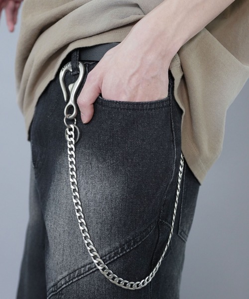 ヴィンテージウォレットチェーン　べる Dickies/ディッキーズ】ロゴウォレットチェーン/アンティーク