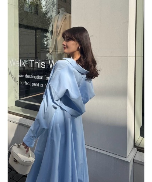 Her lip to ワンピース Draped Shirt Dress Set : ZOZOTOWN Yahoo!店