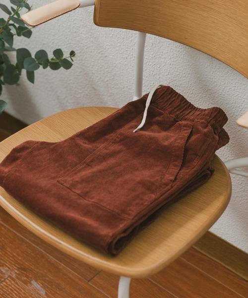 「URBAN RESEARCH DOORS」 コーデュロイパンツ MEDIUM ネイビー メンズ_画像2
