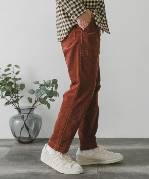 「URBAN RESEARCH DOORS」 コーデュロイパンツ MEDIUM ネイビー メンズ_画像7