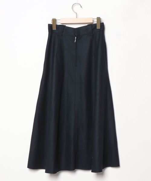 「IENA」 フレアスカート 34 ネイビー レディース_画像2