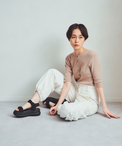 【美品】SHAKA シャカ　サンダル SHAKA サンダル 厚底 パフィ トングサンダル KHAZANA THONG EX