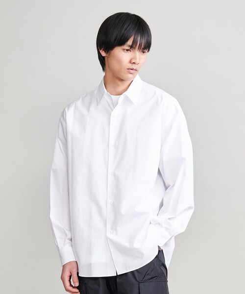 ＜H＞ザ ユージュアル バルーンレギュラーカラーシャツ　サイズS UNITED ARROWS LTD. OUTLET｜<H>ザ ユージュアル バルーン