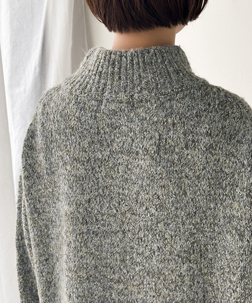 「classicalelf」 ニットワンピース X-LARGE ブラック レディース_画像4