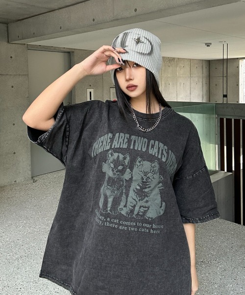 tシャツ ヴィンテージキャットTシャツ レディース メンズ