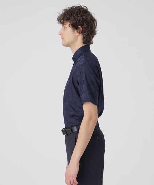 新品　ブラックレーベル　シャドークレストブリッジハーフボタンダウンシャツ　半袖 BLACK LABEL CRESTBRIDGE シャツ シャドークレストブリッジ