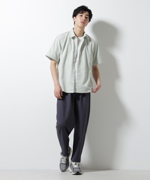 nano universe 別注 ワイドテーパードパンツ ナノ・ユニバース NANO universe 別注 ワイドテーパード イージー