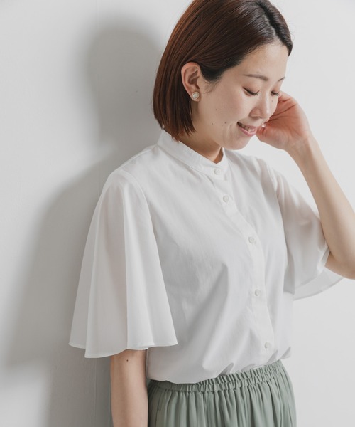 「URBAN RESEARCH Sonny Label」 半袖ブラウス FREE ホワイト レディース