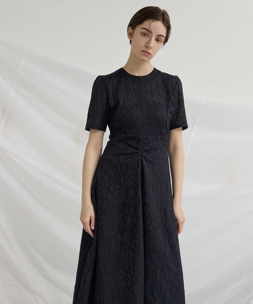 PHOTOCOPIEU/フォトコピュー】別注 SLEEVELESS FLARED DRESS