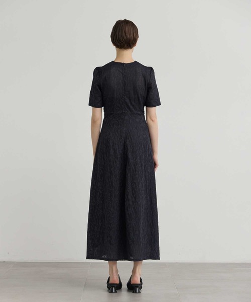 photocopieu ♡ Vneck dress ワンピース　ジップ PHOTOCOPIEU/フォトコピュー】別注 V-NECK WOEK DRESS/Vネック