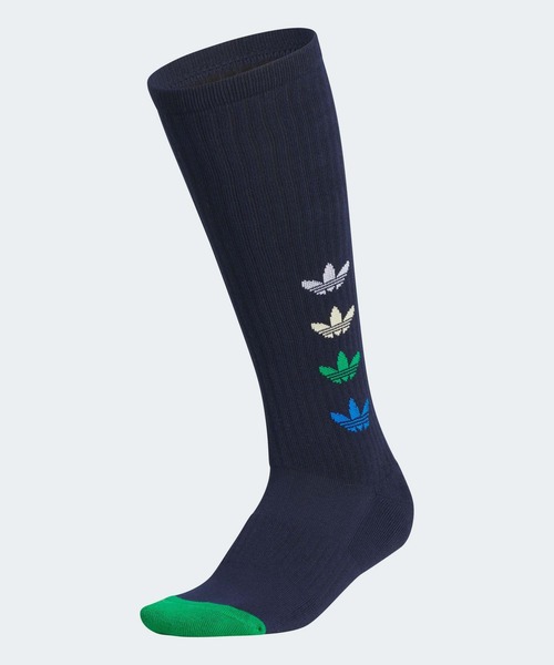 adidas（アディダス） 靴下 オリジナルスゴルフ ヒザ丈 ロゴ