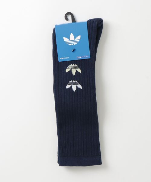 adidas（アディダス） 靴下 オリジナルスゴルフ ヒザ丈 ロゴ