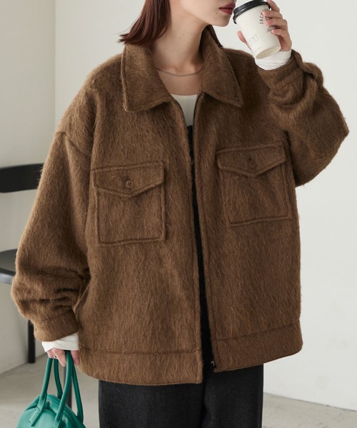 BONLECILL（ボンルシール） コート アウター マルチウェイシャギー