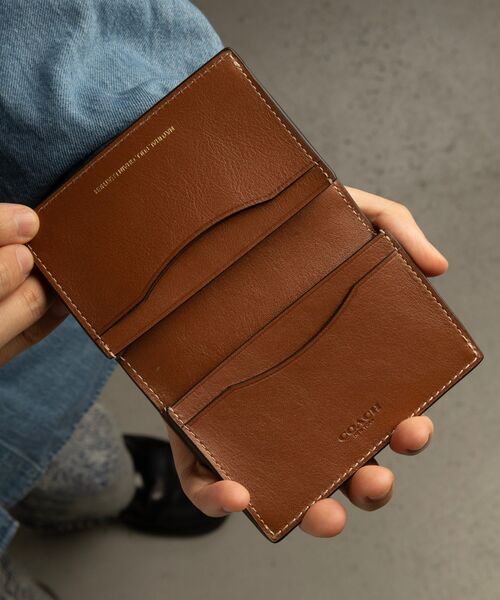 COACH 「COACH」 カードケース ONE ブラウン系その他 メンズ
