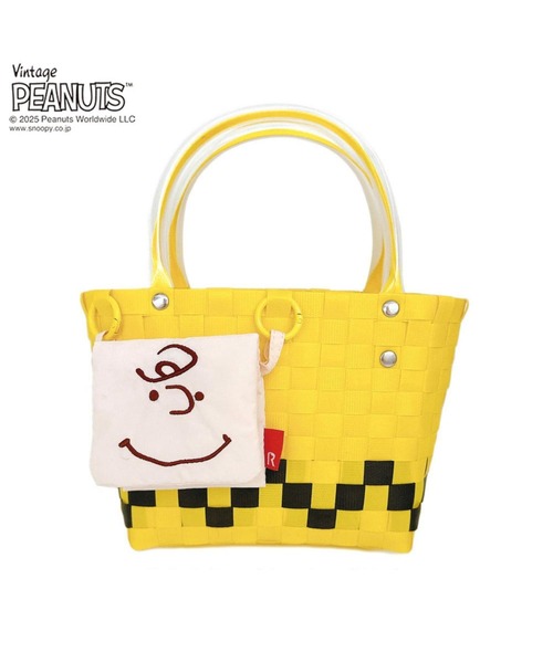 Vintage PEANUTS かごバッグ カゴバッグ ルートート / IP