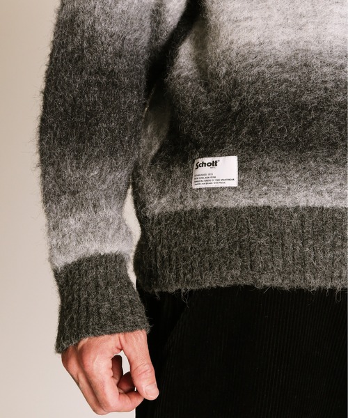 Schott N.Y.C（ショット） セーター ニット Schott/ショット/GRADATION