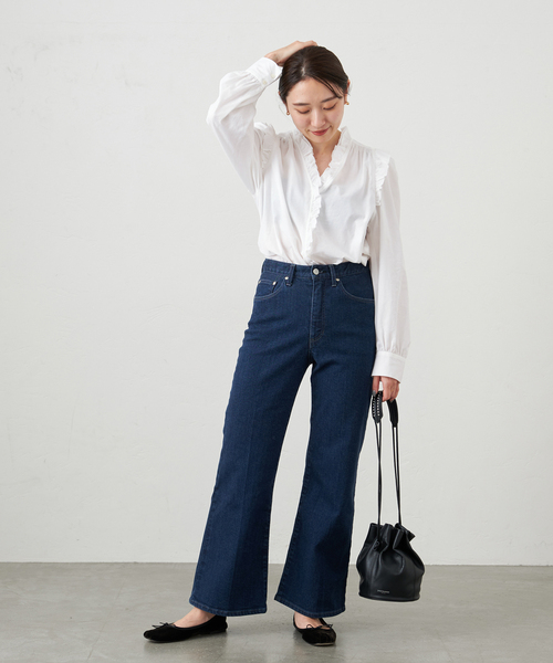「IENA」 長袖シャツ 36 ホワイト レディース IENA 「IENA」 長袖シャツ 36 ホワイト レディース : ZOZOTOWN