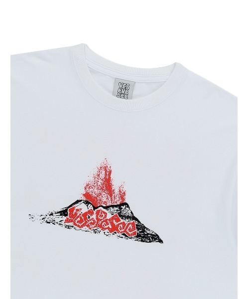 [YESEYESEE]★25SS★韓国人気★Volcanic Eruption Tee YESEYESEE tシャツ Volcanic Eruption Tee メンズ レディース