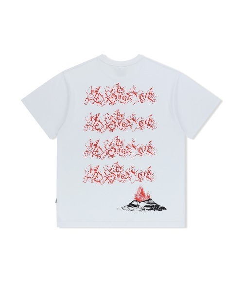YESEYESEE tシャツ Volcanic Eruption Tee メンズ レディース