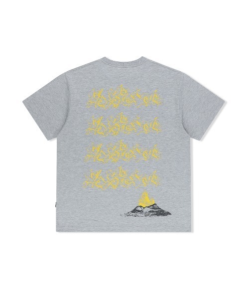 [YESEYESEE]★25SS★韓国人気★Volcanic Eruption Tee YESEYESEE tシャツ Volcanic Eruption Tee メンズ レディース