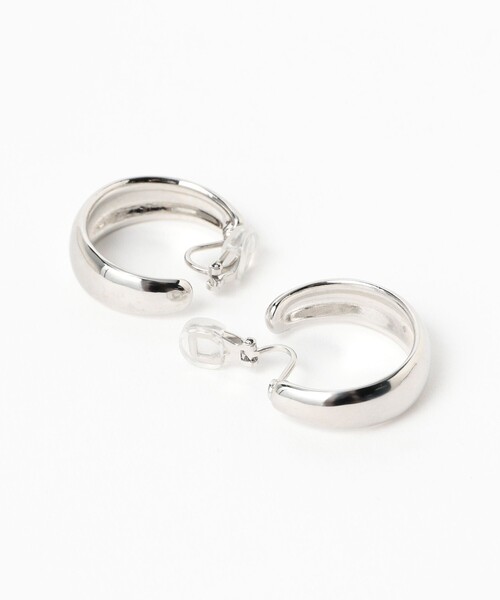イヤリング クレセント ムーン イヤリング .M レディースの画像