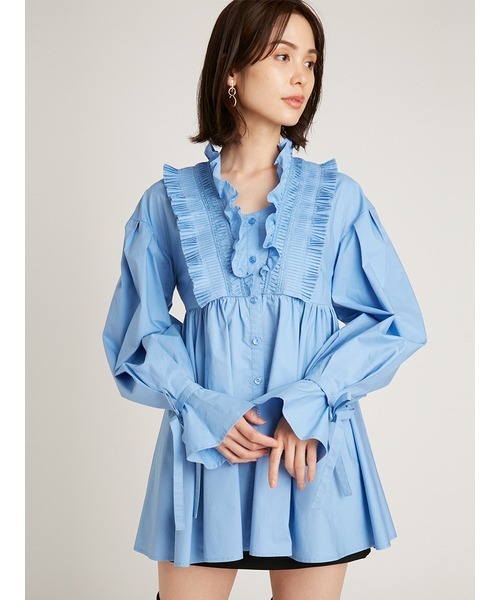 定価12200円　スナイデル snidel ノースリーブフリルチュニック SNIDEL 【SOLD OUT】＼期間限定15%OFF／SNIDEL スナイデル