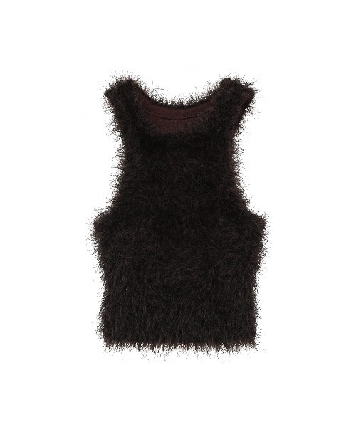CLANE（クラネ） SHAGGY AMERICAN SLEEVE KNIT TOPS レディース 