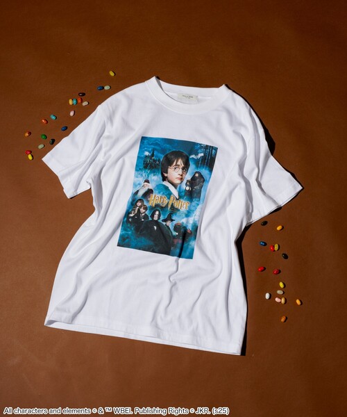 tシャツ 「Harry Potter」 ポスターTシャツ/ハリーポッター ポスターTシャツ レディース