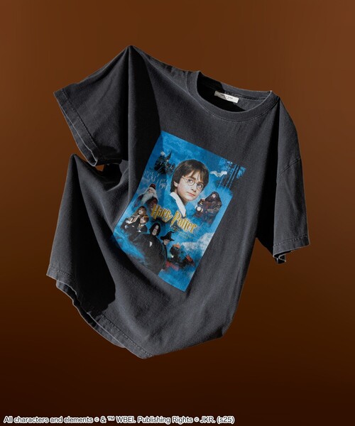 tシャツ 「Harry Potter」 ポスターTシャツ/ハリーポッター ポスターTシャツ レディース FREAK'S STORE tシャツ 「Harry Potter」 ポスターTシャツ