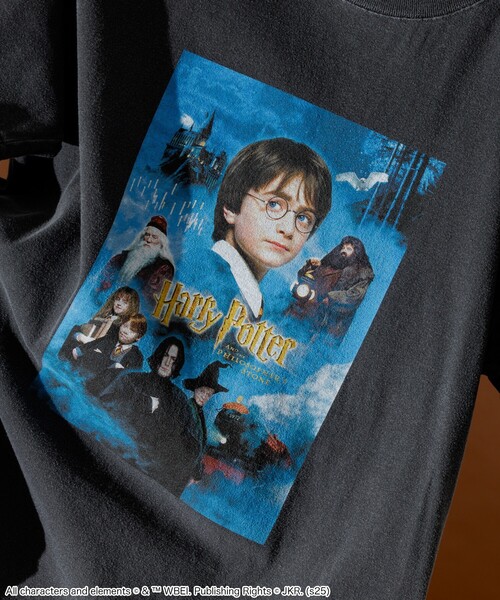 tシャツ 「Harry Potter」 ポスターTシャツ/ハリーポッター ポスターTシャツ レディース FREAK'S STORE tシャツ 「Harry Potter」 ポスターTシャツ