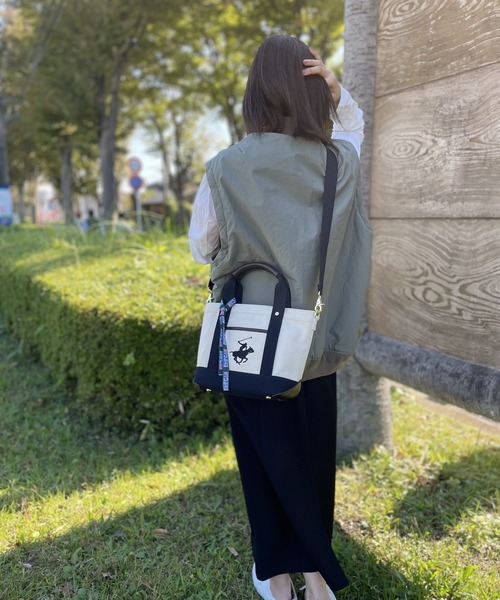 バックヤードファミリー/BEVERLY HILLS POLO CLUB キャンバストートバッグXS BH1006N BACKYARD FAMILY（バックヤードファミリー） トートバッグ BEVERLY