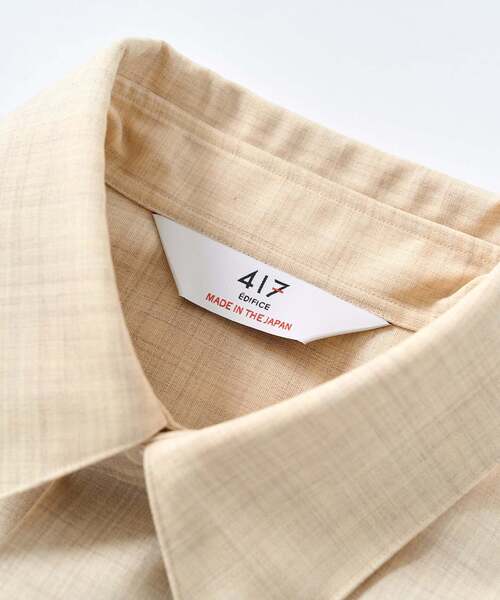 417 EDIFICE（フォーワンセブンエディフィス） シャツ LE JAPON Akita