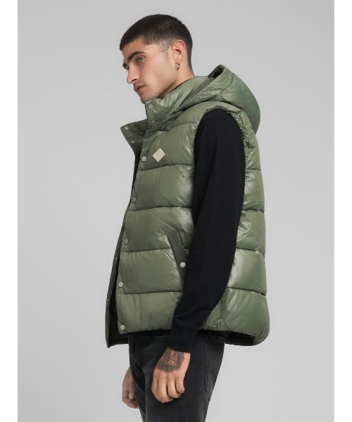 REPLAY（リプレイ） ダウンベスト ベスト リサイクルポリキルティング