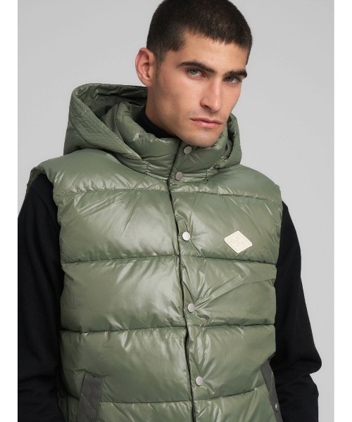 REPLAY（リプレイ） ダウンベスト ベスト リサイクルポリキルティング