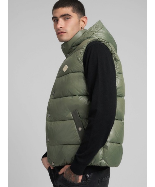 REPLAY（リプレイ） ダウンベスト ベスト リサイクルポリキルティング