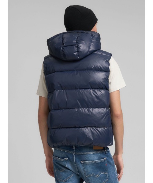 REPLAY（リプレイ） ダウンベスト ベスト リサイクルポリキルティング